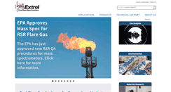 Desktop Screenshot of extrel.com